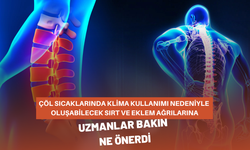 Çöl sıcaklarında klima kullanımı nedeniyle oluşabilecek sırt ve eklem ağrılarına uzmanlar bakın ne önerdi