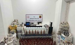 Bin 650 litre sahte bandrollü kaçak içki piyasaya sürülemeden ele geçirildi