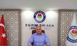 Eğitim Bir Sen Antalya Şube Başkanı Miran: "Sendikamsı yapı manipüle ediyor"