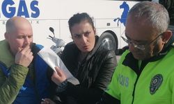 Ehliyetsiz direksiyona geçmesi kadın motosiklet sürücüsüne pahalıya patladı