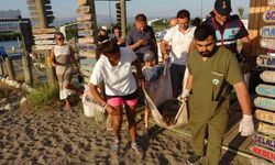 Yaralı Caretta Caretta cerrahi müdahalenin ardından denize bırakıldı