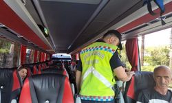 Alanya’da jandarmadan trafik denetimi