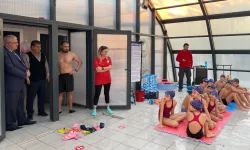 Kumluca'da Kaymakam Güneş'ten sportif ziyaret