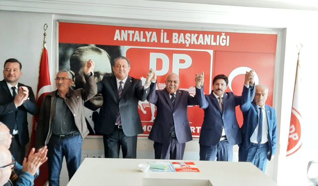 DP'nin adayları  Aydın Özer ve Fatih Öztürk oldu