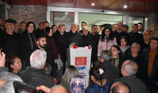CHP İl Başkanı Nail Kamacı "Halk bunu unutmaz"