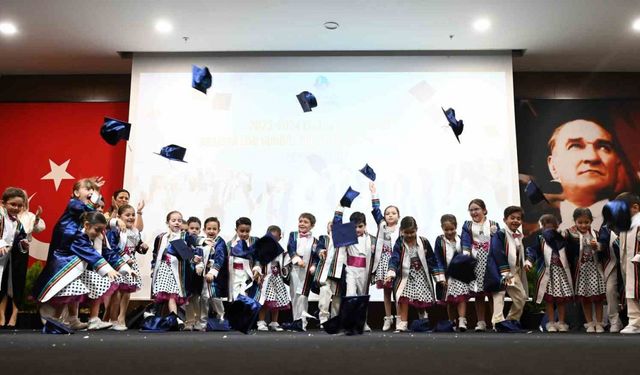 Antalya OSB Gündüz Bakımevi’nde mezuniyet sevinci