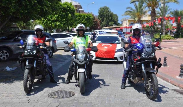 Gazipaşa’da 15 Temmuz Konvoyu düzenlendi