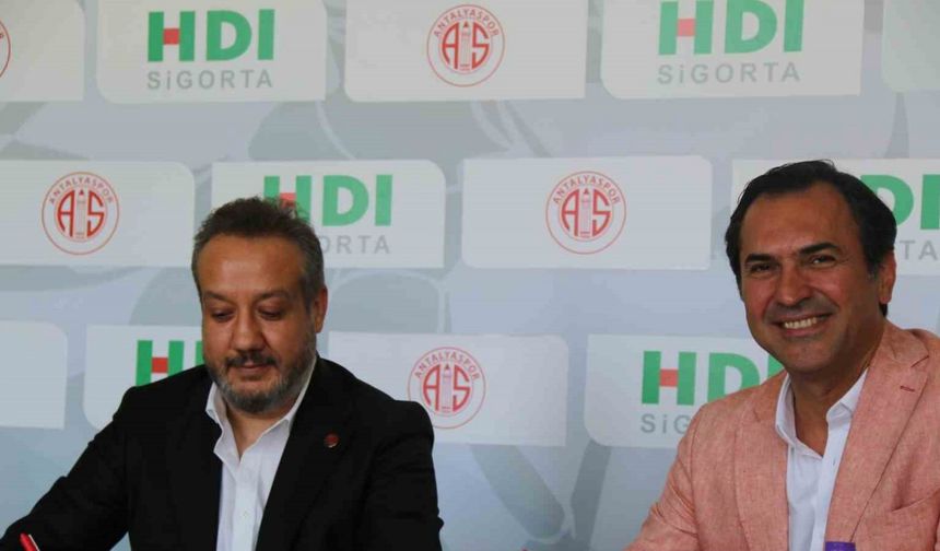 Antalyaspor’dan sponsorluk anlaşması